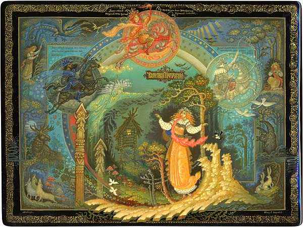 Lukisan dongeng Vasilisa [Image Source]