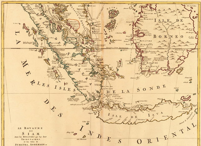 Peta kuno pulau Sumatera, Jawa, dan Kalimantan [Image Source]