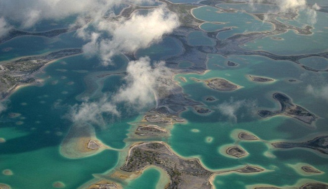 Pulau-pulau di Kiribati yang menyebar [Image Source]