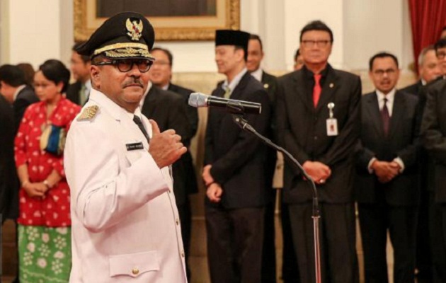 Saat ini, Rano Karno menjadi Gubernur Banten