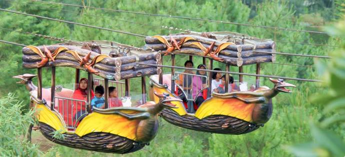 Salah Satu Wahana Permainan Di Funland Mikie Holiday