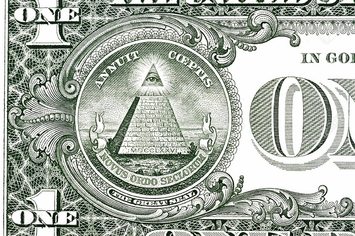 Simbol illuminati yang sudah menyebar siap menghancurkan dunia