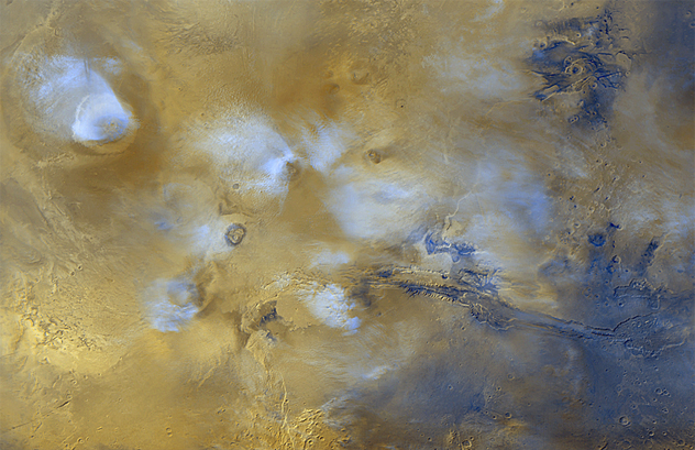 Tharsis Montes – Planet Mars [image source]