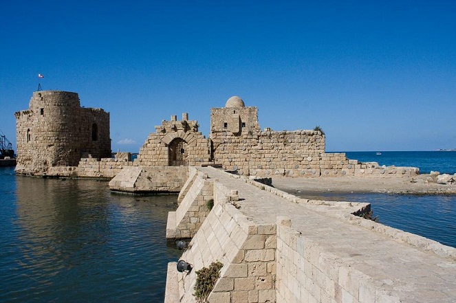Hanya ini sisa kota Sidon yang terkenal sangat indah itu [Image Source]
