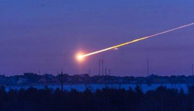 meteor di Bengkulu
