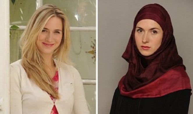 Lahir dan tumbuh di keluarga non Muslim tak jadi halangan Camilla untuk menemukan Islam [Image Source]