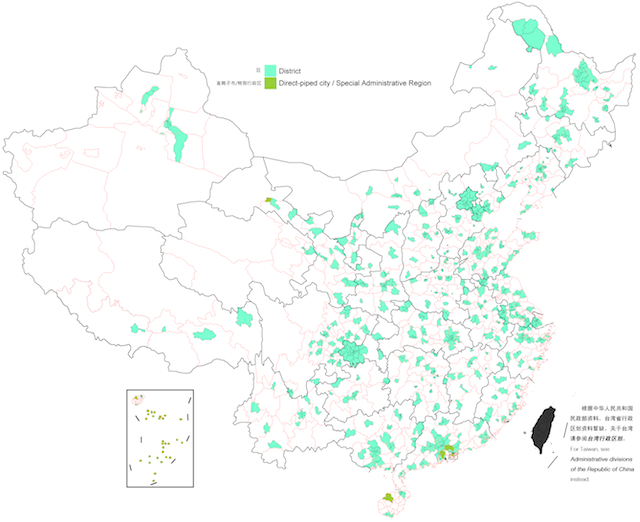 China Sudah Memiliki Distrik [image source]