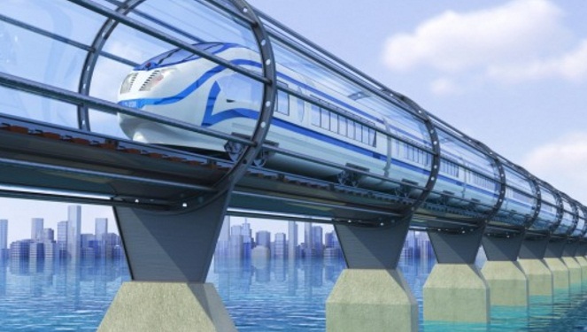Dengan kecepatan 1200 km/jam, Hyperloop akan jadi kendaraan massal darat tercepat [Image Source]