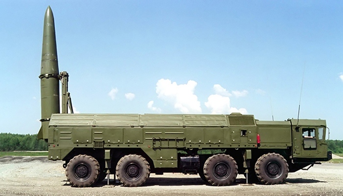 Iskander Ballistic Missile [image source]