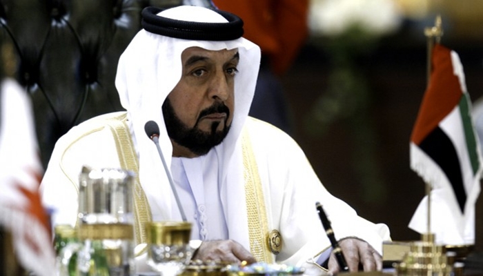 Khalifa bin Nayed al-Nahyan, Presiden Uni Emirat Arab [image source]
