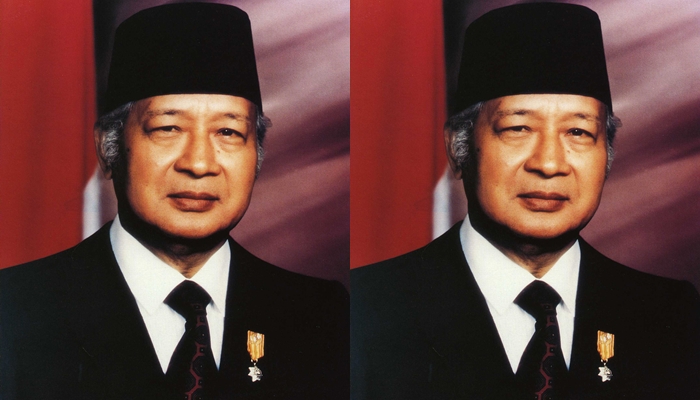 Pak Soeharto saat jadi presiden [image source]