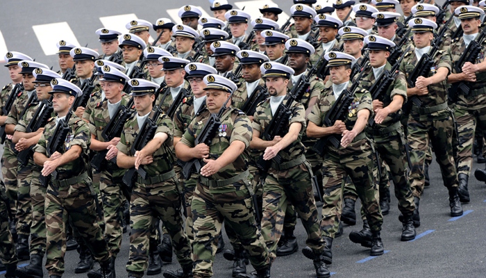 Pasukan Militer Prancis [image source]