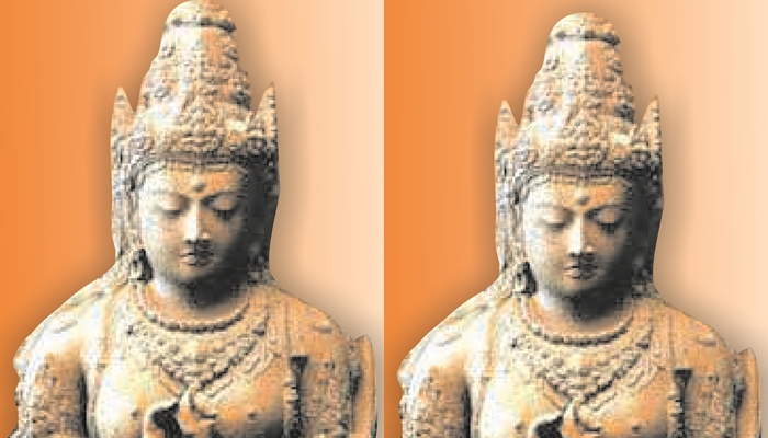 Patung perwujudan Ratu Shima [image source]