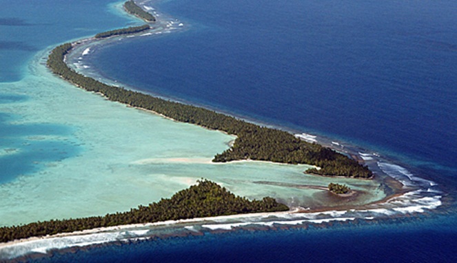 Salah satu pulau di Tuvalu [Image Source]