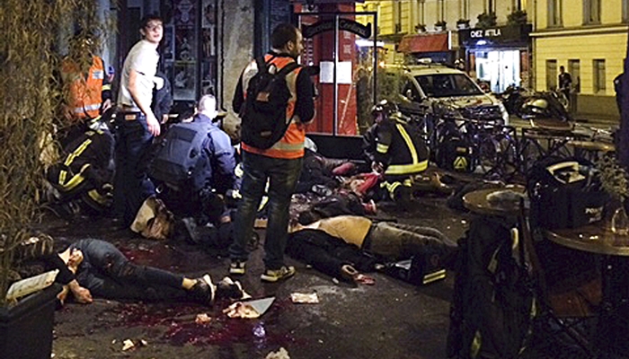Serangan Paris, 13- 14 November 2015 [image source]