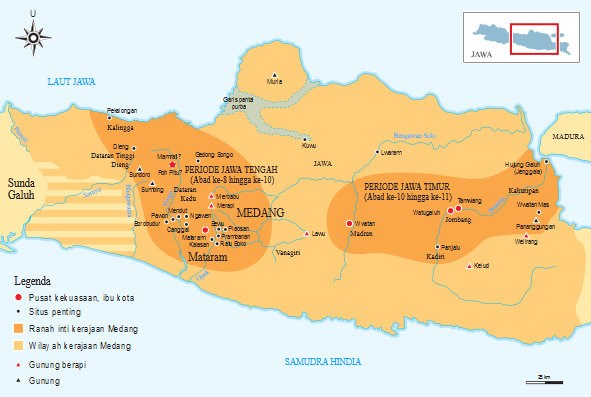 Wilayah Kerajaan Medang [image source]