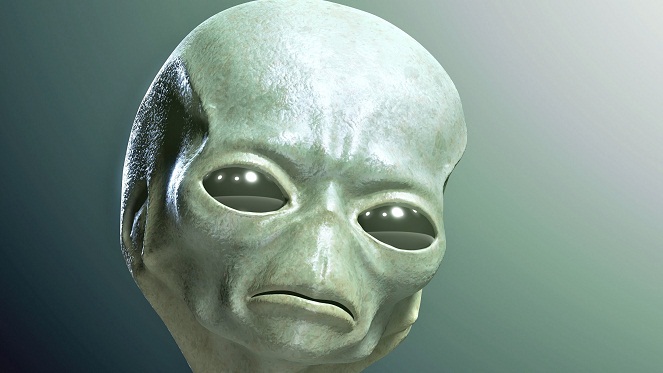 Konon di para ilmuwan Area 51 berhasil menciptakan organisme silang manusia dan alien [Image Source]