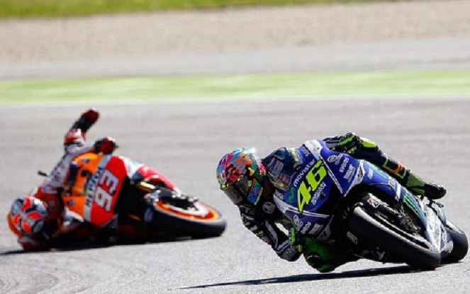 Konflik antara Rossi dan Marquez ternyata dimulai sejak lama [Image Source]