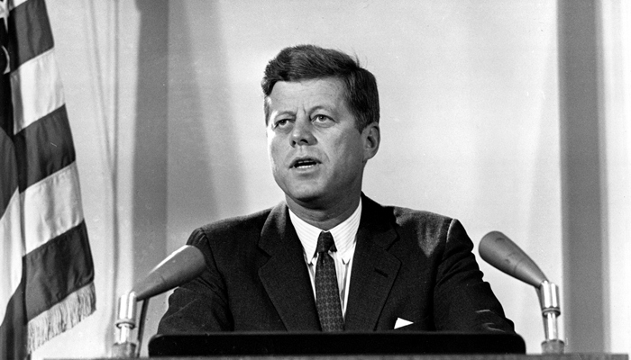 John F. Kennedy (1961-1963) [image source]