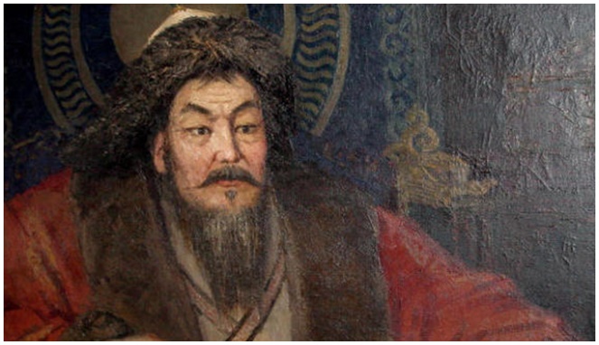 Lukisan Genghis Khan [Image Source]