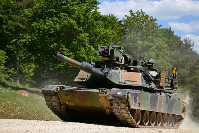Amerika tak kalah jumawa dengan membuat tank super canggih M1A2-SEPv2 ini [Image Source]