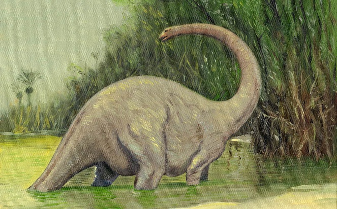 Dinosaurus ini beberapa kali dilihat mata oleh penduduk pedalaman Kongo [Image Source]
