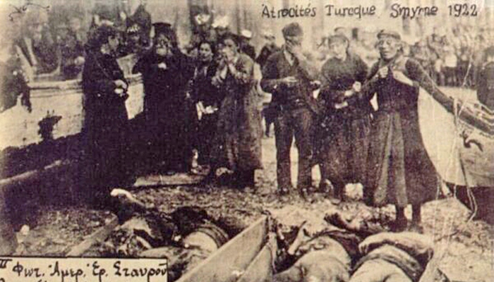Pembantaian Massal di Yunani Oleh Turki [image source]