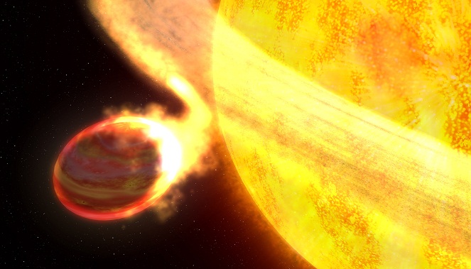 Apa jadinya jika kita tinggal di planet yang tiap waktu nyrempet langsung mataharinya? [Image Source]