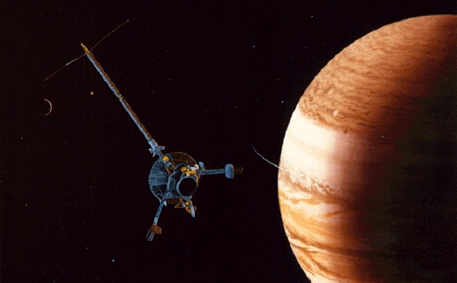 Pesawat ini yang pertama memasuki orbit Jupiter [Image Source]