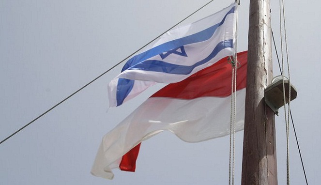 Indonesia akan seperti menjilat ludah sendiri jika sampai punya hubungan diplomasi dengan Israel [Image Source]