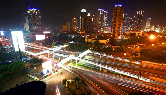 Mungkin NTB akan megah seperti kota Jakarta ketika malam seperti ini [Image Source]