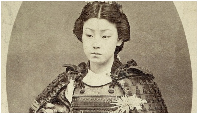 potret seorang samurai wanita [Image Source]