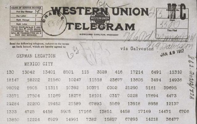 Telegram Jerman yang berhasil diretas oleh Inggris [Image Source]