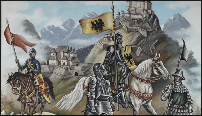 Ilustrasi ksatria abad pertengahan [Image Source]