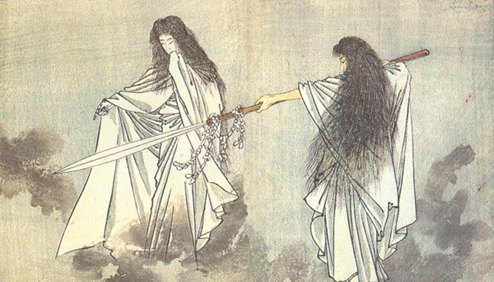 Izanami dan Izanagi dalam kepercayaan Jepang [image source]