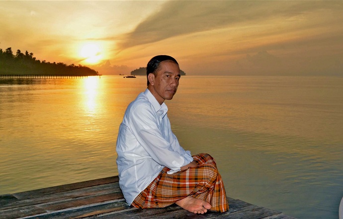 Jokowi di Raja Ampat [image source]