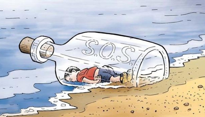Kematian Aylan Kurdi [image source]