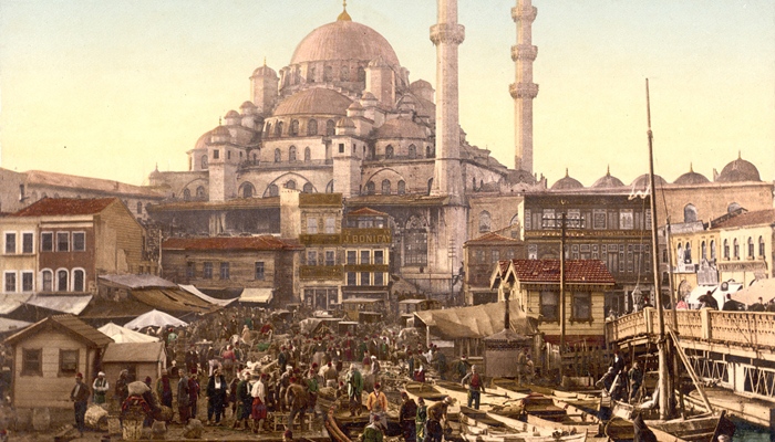 Pelabuhan di zaman Turki Ottoman [image source]