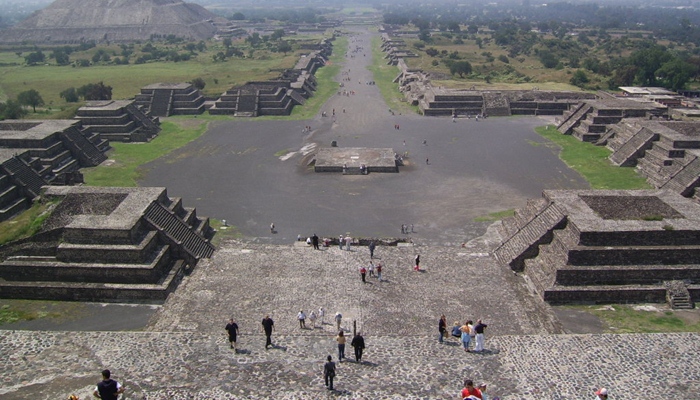 Teotihuacan di Meksiko yang memiliki konsep astronomi hebat [image source]