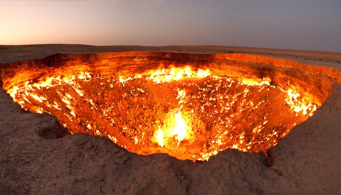 The Door to Hell di Turkmenistan [image source]