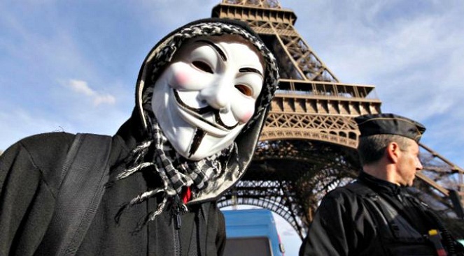 Anonymous sempat peringatkan hal ini kepada pemerintah setelah kejadian di Paris [Image Source]