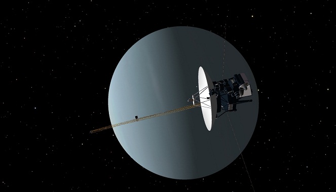 Voyager 2 jadi satu-satunya yang pernah menatap langsung wajah Uranus [Image Source]