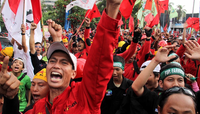 Ilustrasi demonstrasi menentang nuklir akan terjadi di Indonesia [image source]