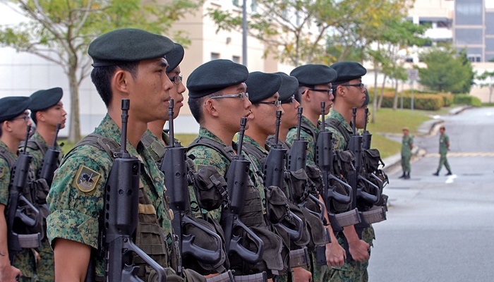 Kekuatan Militer dari Singapura [image source]