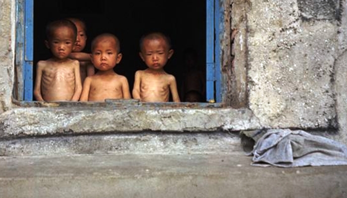Kelaparan yang terjadi di Korea Utara [image source]