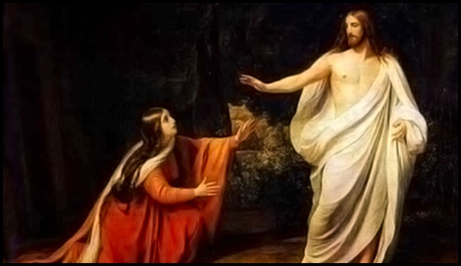 Lukisan Yesus dan Maria Magdalena [Image Source]