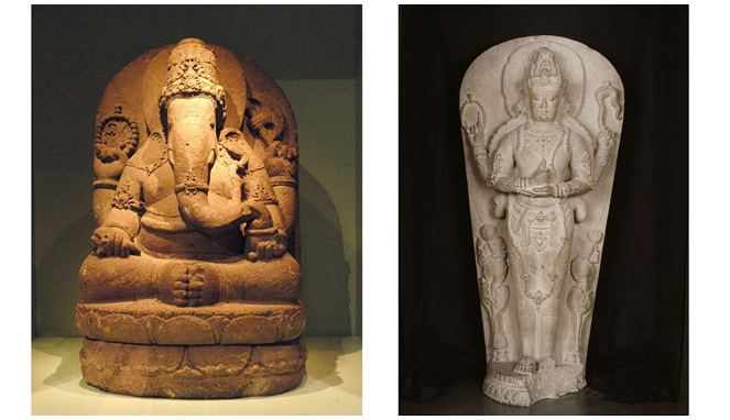 Patung Anusapati dan Ganesha