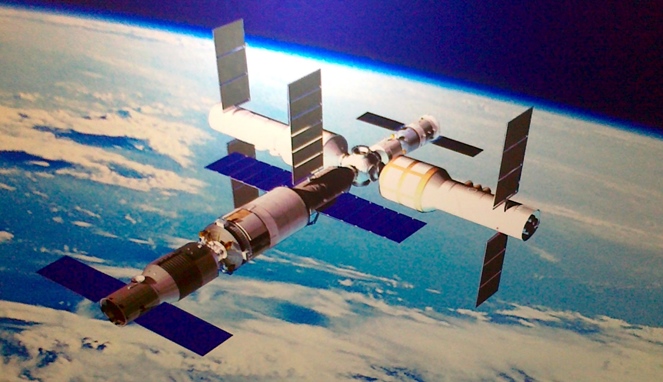 Stasiun luar angkasa Tiongkok [Image Source]