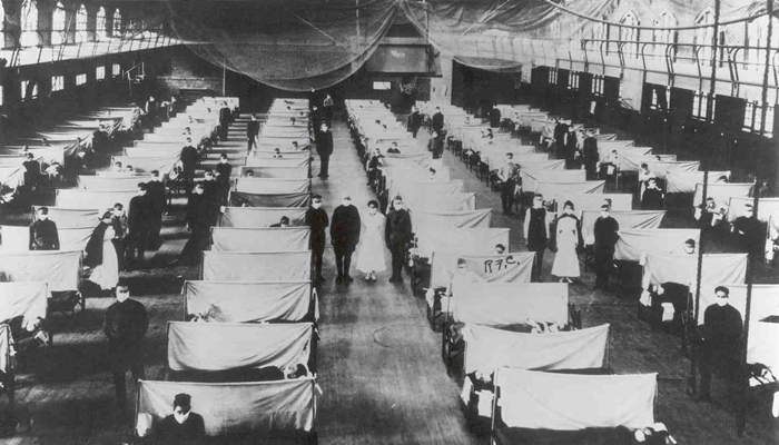 wabah flu Spanyol [image source]