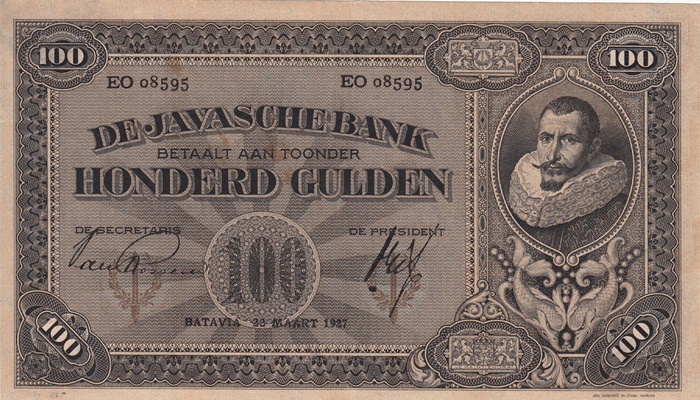 uang gulden bergambar J.P. Coen [image source]